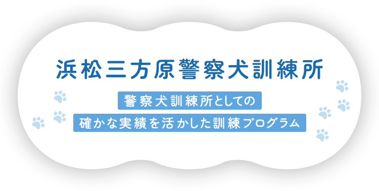 浜松三方原警察犬訓練所 警察犬訓練所としての確かな実績を活かした訓練プログラム